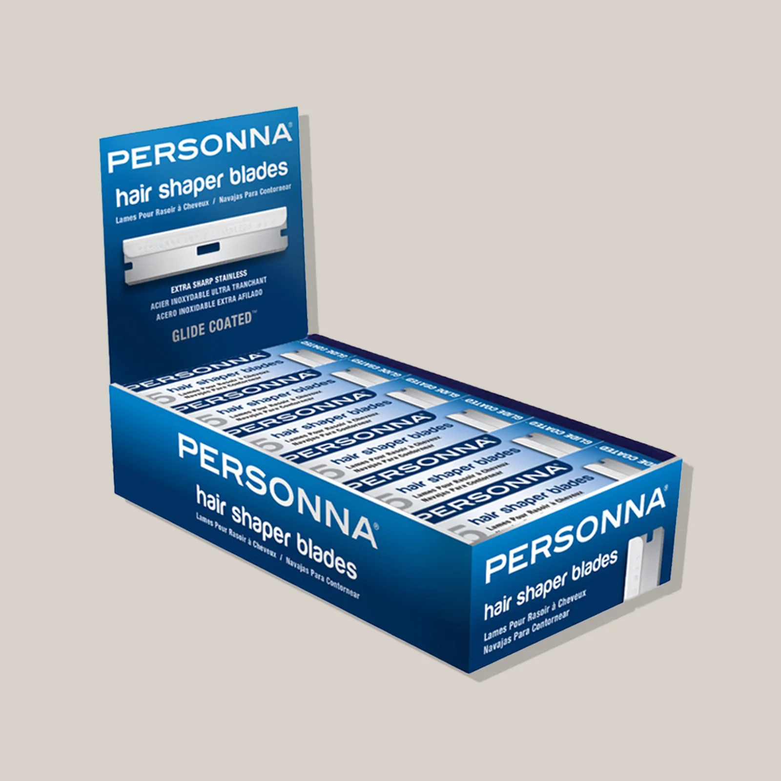 LAMES PERSONNA #PERS-BL BOITE (12PQT)