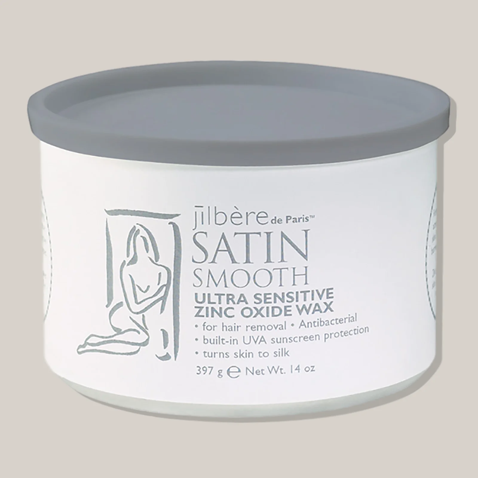 SATIN SMOOTH - Cire à l'oxyde de zinc peau ultra sensible