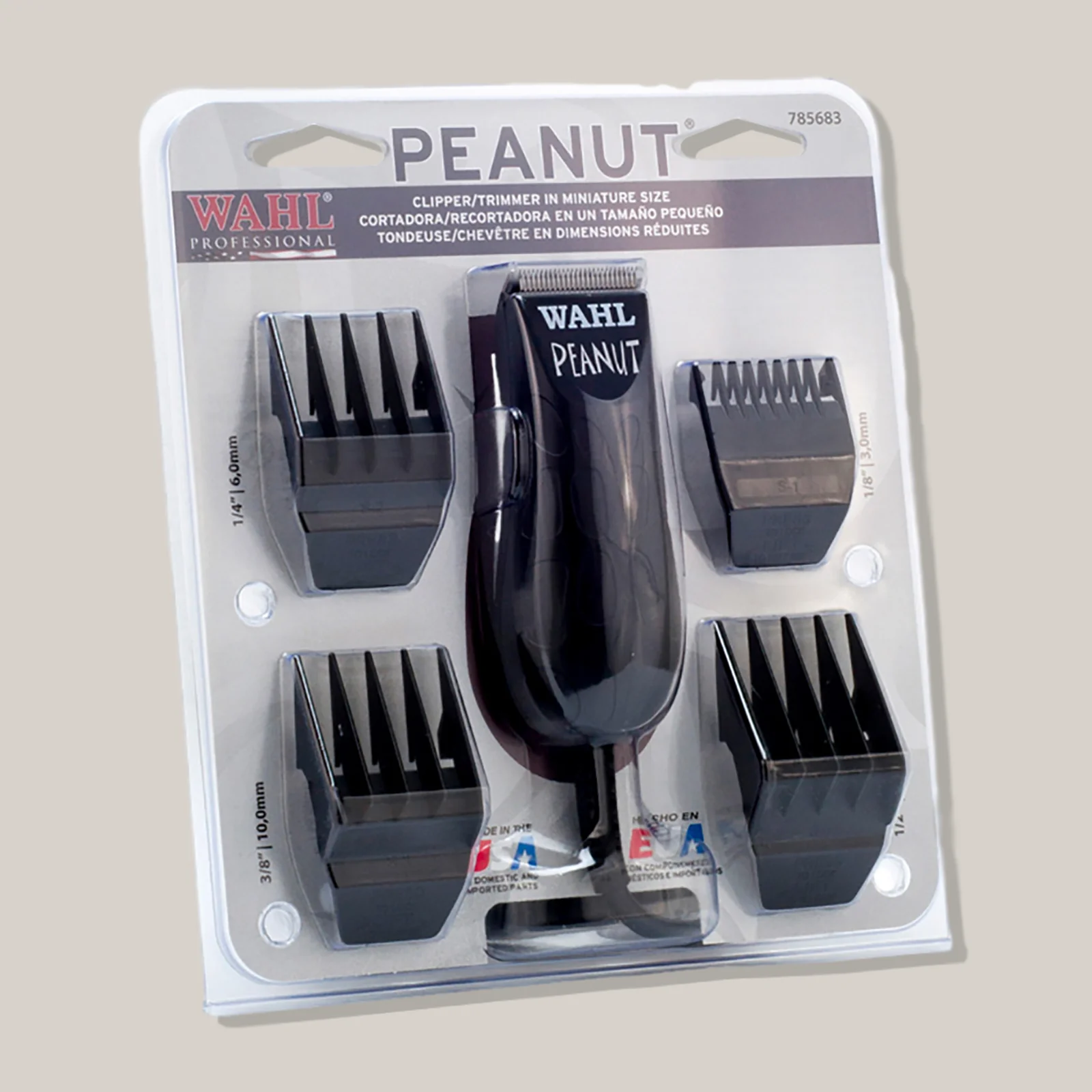 WAHL - Tondeuse Peanut noire | 56100