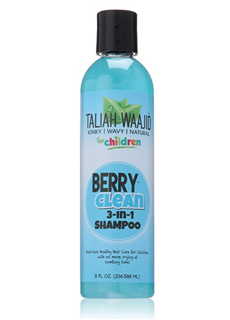 Taliah Waajid – Kinky Wavy Natural – Berry Clean 3-In-1 Shampoo – Shampooing 3 en 1 (236 ml)