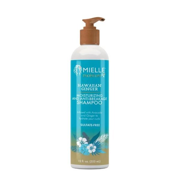 Mielle Organics – Hawaiian Ginger – Moisturizing & Anti-Breakage Shampoo – Shampoing Hydratant Anti-Casse (355ml)