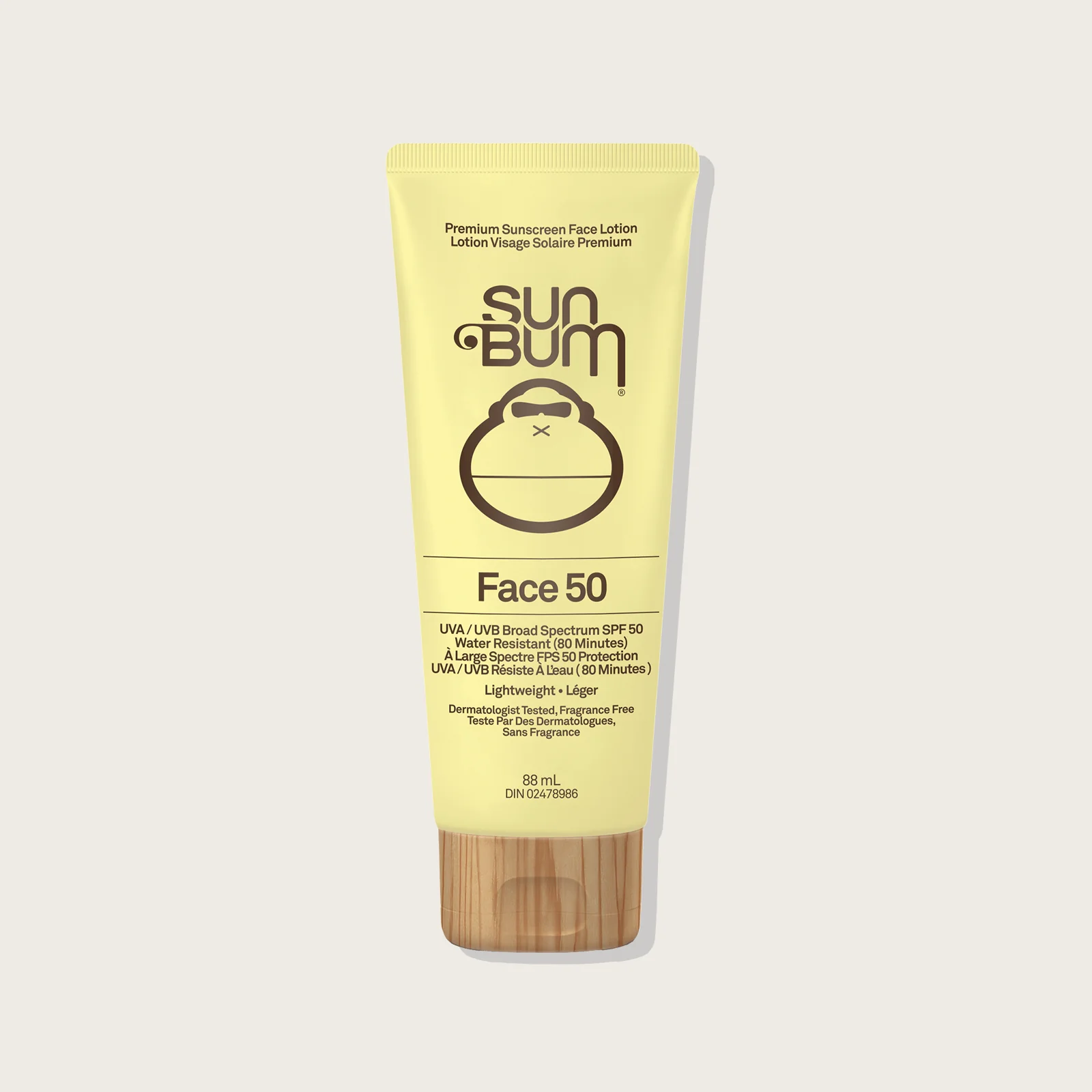 SUN BUM - Écran solaire original pour le visage FPS50 88 ml