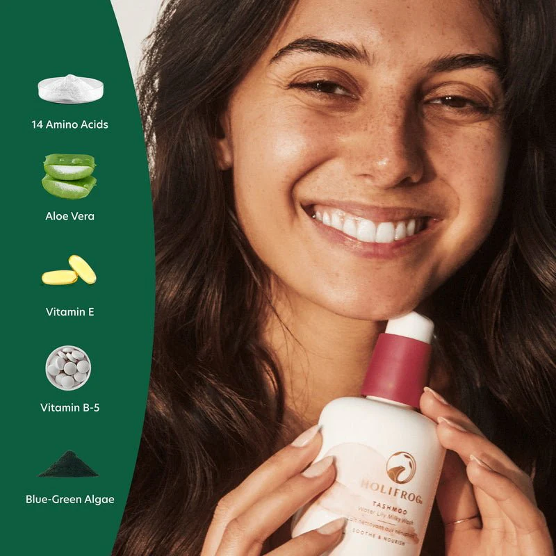 Tashmoo Water Lily Nettoyant Lacté Nourrissant – Image 2