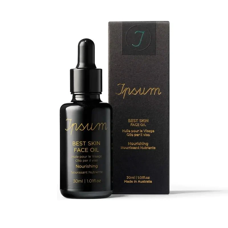 Meilleure huile pour le visage nourrissante pour la peau 30 ml