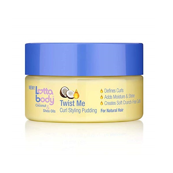 Lotta Body Coconut Shea Oil Twist Me Curl Styling Pudding 7oz
