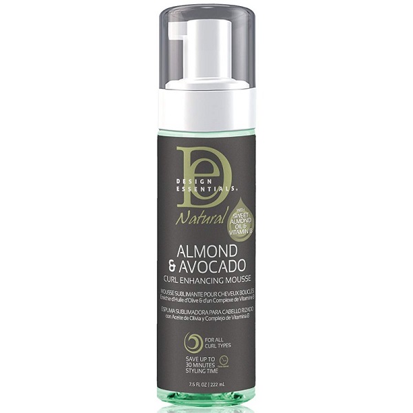 Design Essential Almond & Avocado Curl Enhancing Mousse