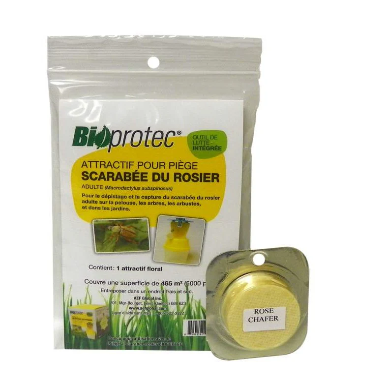 Phéromones pour piège du scarabée du rosier Bioprotec