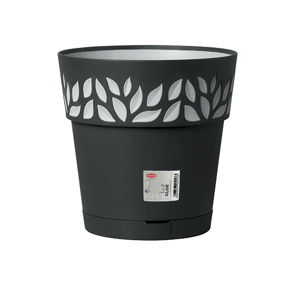 Pot rond en plastique design Gaia – Image 3
