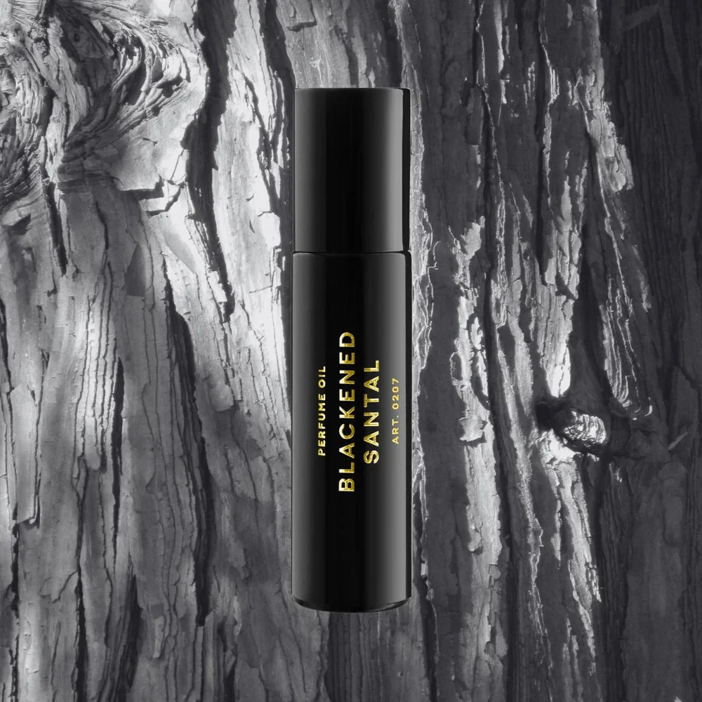 Rouleau d'huile de parfum Santal noirci 10 ml – Image 3