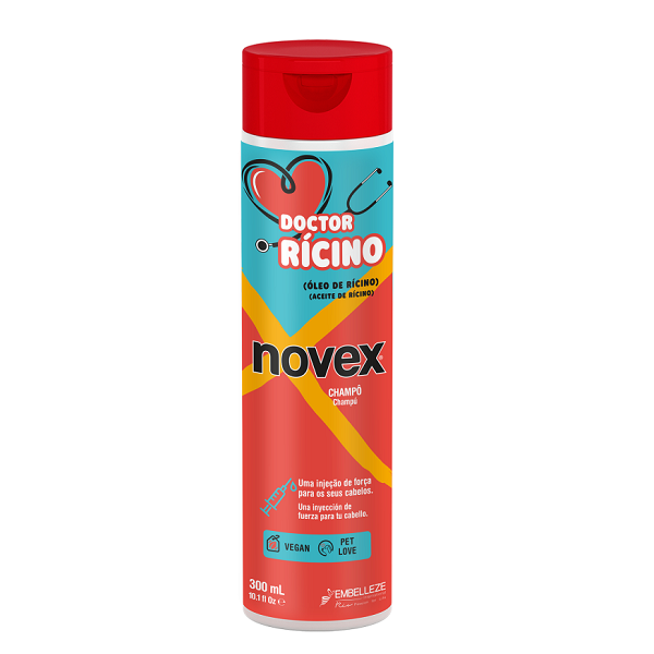 Novex – Doctor Ricino – Shampoing Croissance Cheveux 300ml