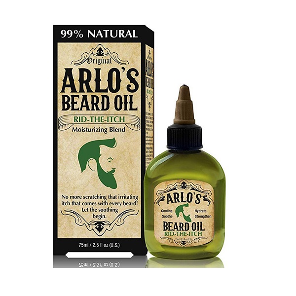 Arlo’s Original Beard Oil Rid The Itch Moisturizing Blend