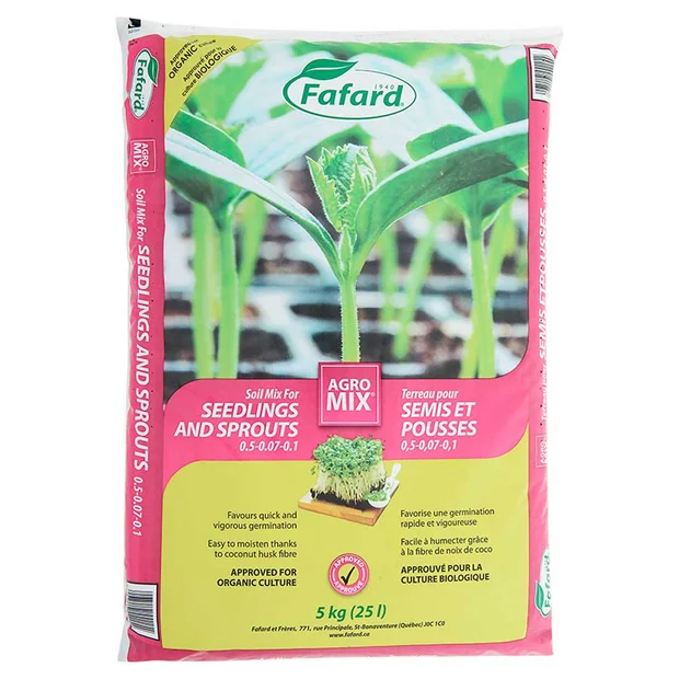 Terreau pour SEMIS ET POUSSES AGROMIX® de Fafard