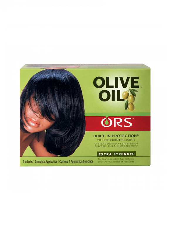 Defrisant A L’huile De Olive Ors Olive Oil Relaxer Kit Normal – Image 2